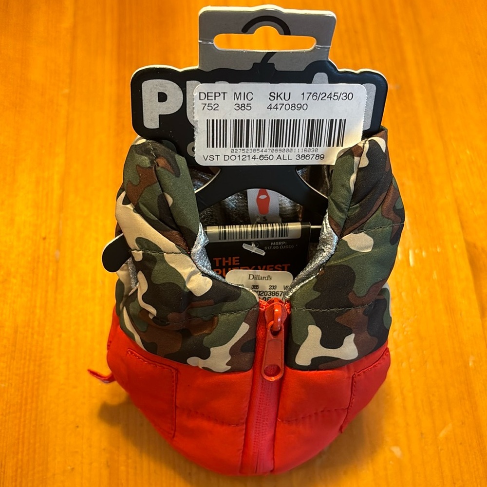 Puffin Camo vest